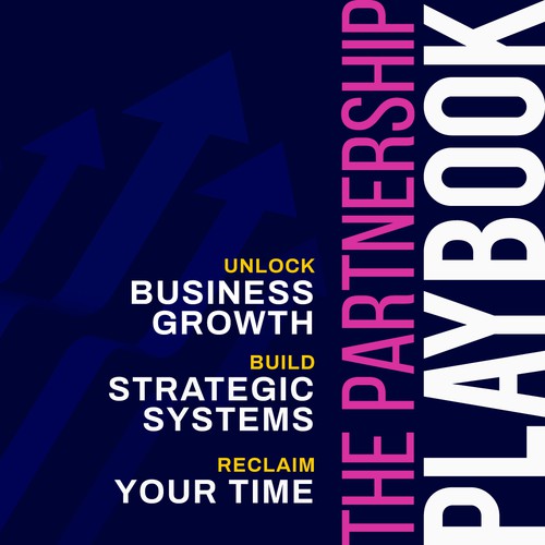 The Partnership Playbook Podcast Cover Design