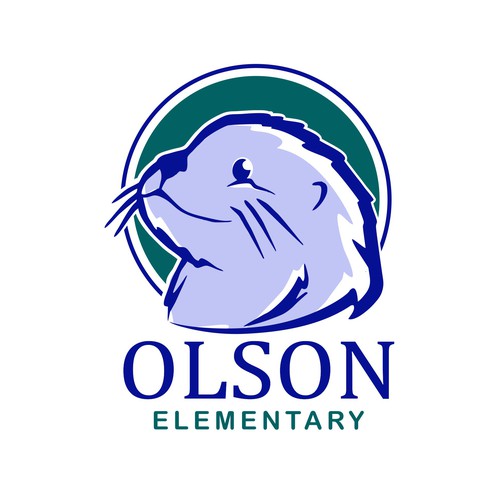 OLSON elementary mascot logo