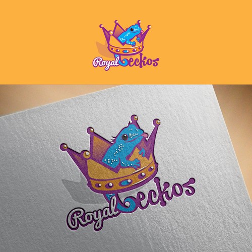 Create a fun, fresh, bold and colorful crested gecko logo
