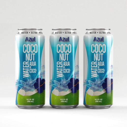 AZUL- COCONUT WATER