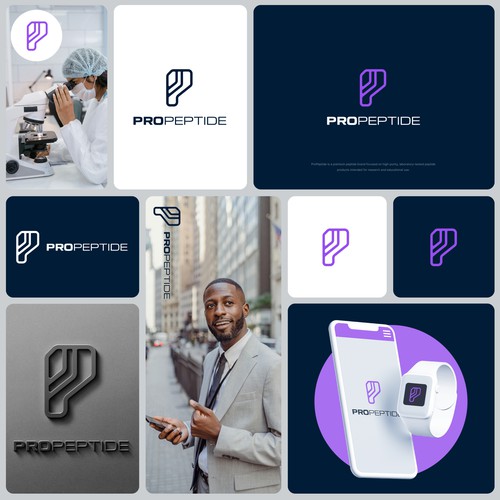 Minimalist Clinical Logo design Medical Industry