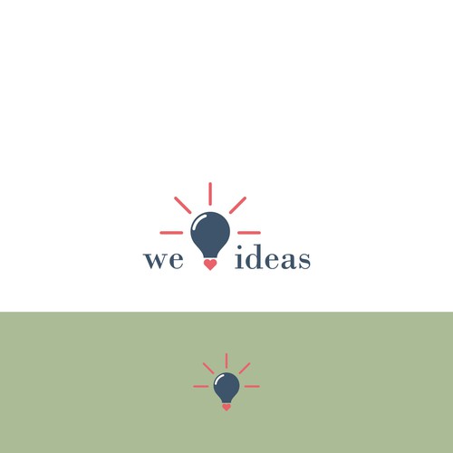 Logo concept for We Love Ideas