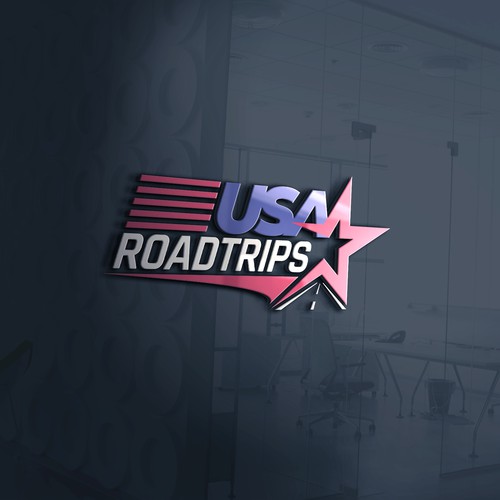 Logo concept for USA Roadtrips