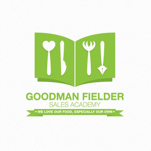 Create the next logo for Goodman Fielder Sales Academy or Goodman Fielder Commercial Excellence Program