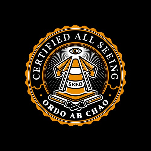 SEED ALL SEEING EYE FUN LOGO