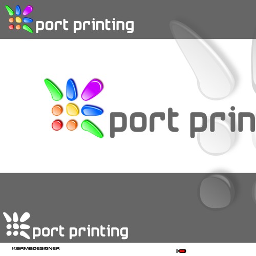logo for Port Printing