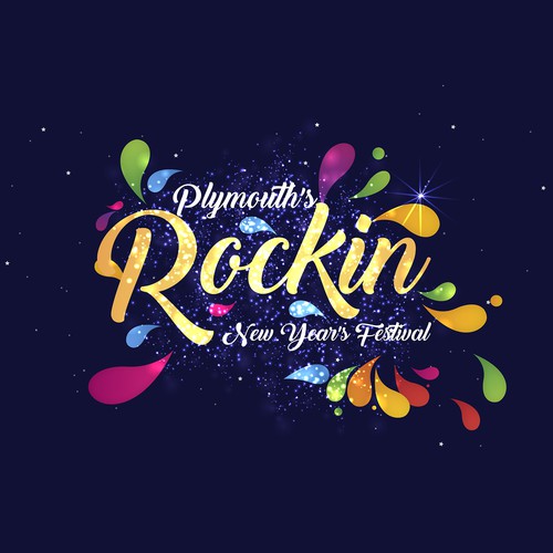 Plymouth's Rokin New Year's Festival Logo