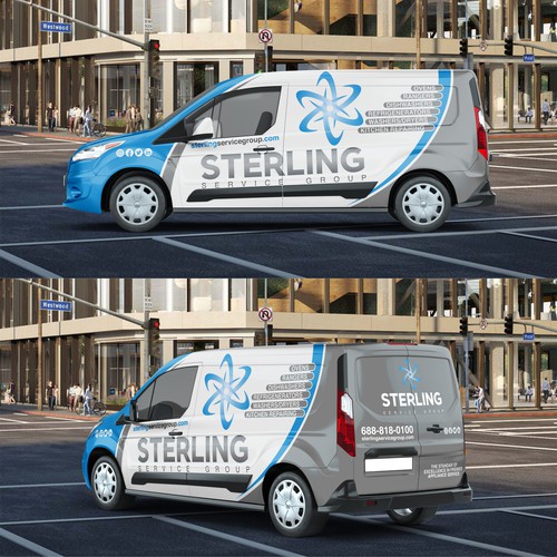 Need a van wrap for our luxury appliance repair company