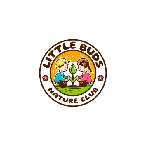 Logo of young children & and a premature flower needed for an Education Program