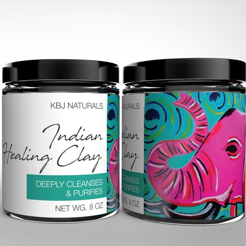 Label design for a cosmetic product