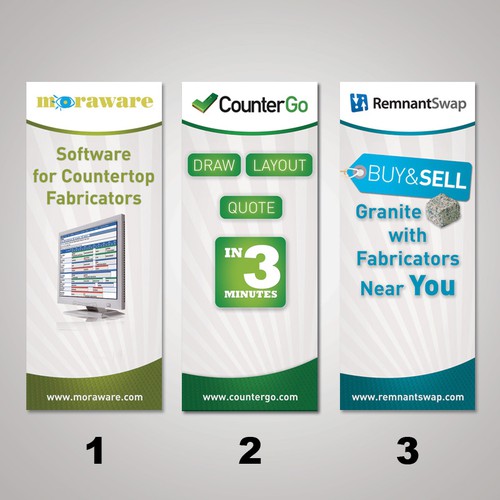 Help Moraware with a modern, clean print banner