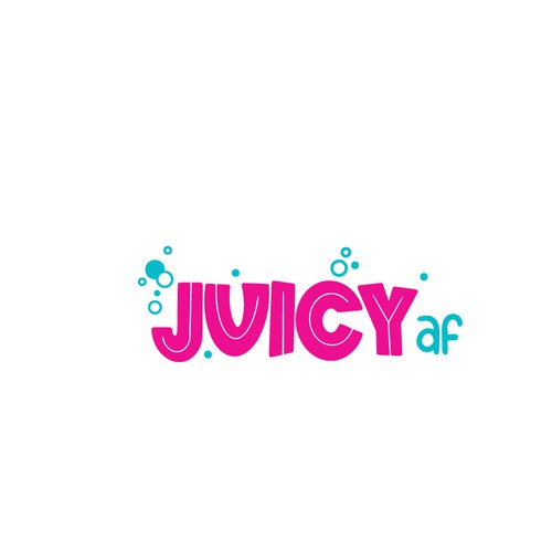 Logo design submission for ”JuicyAF”