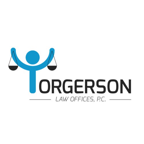 Create the next logo and business card for Torgerson Law Offices, P.C.