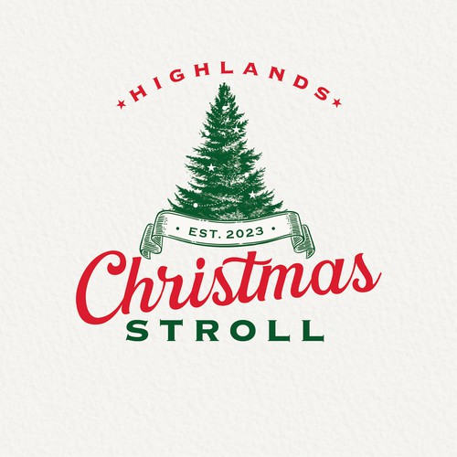 Logo for Holiday Stroll in North Carolina