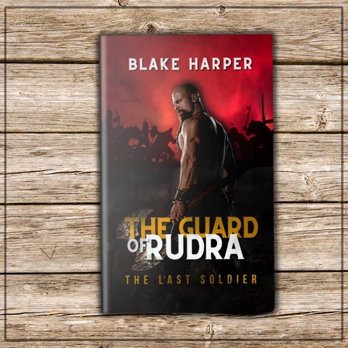 The guard of rudra book cover design