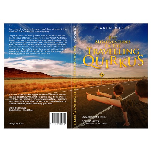 Design a bold, playful book cover for a new-release memoir