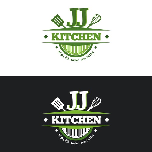 Logo design for JJ Kitchen