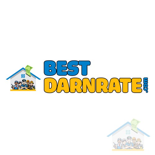 bestdarnrate.com Logo Concept