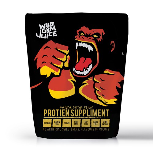 Protien Suppliment Packaging Concept