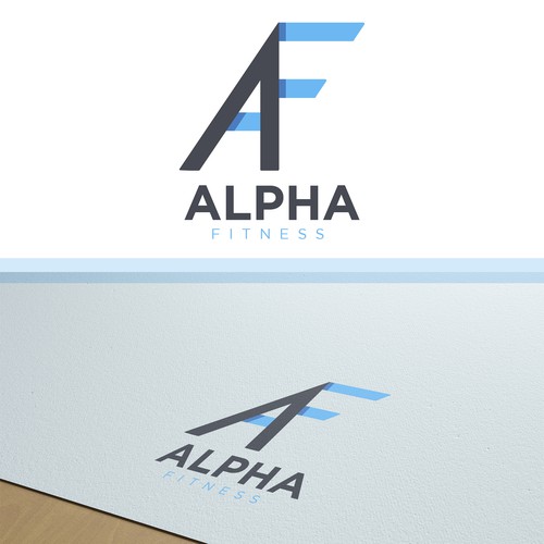 Alpha Fitness Logo Design