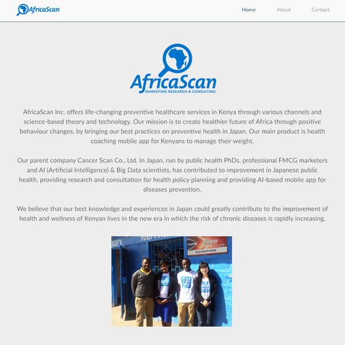 AfricaScan about page