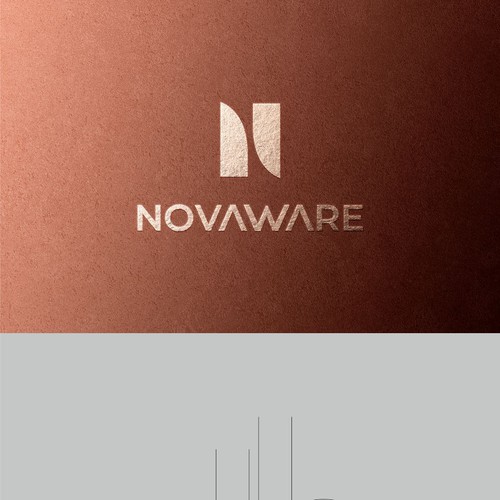 Logo design and identity concept for Novaware, A kitchenware brand.