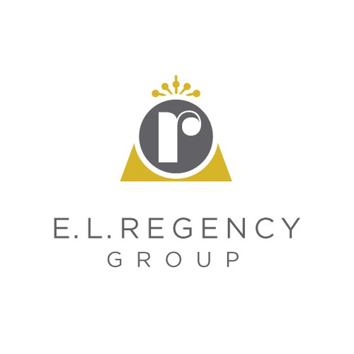 Elegant logo concept for real estate group