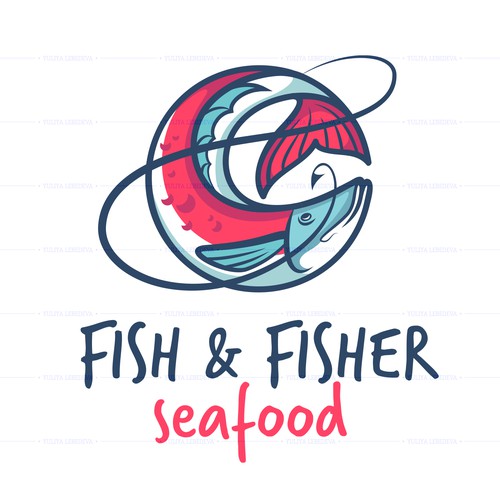 Fish restaurant logo