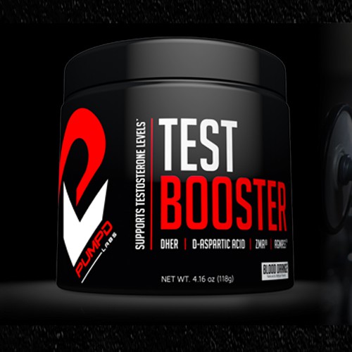 Pumpd Labs testbooster landing page