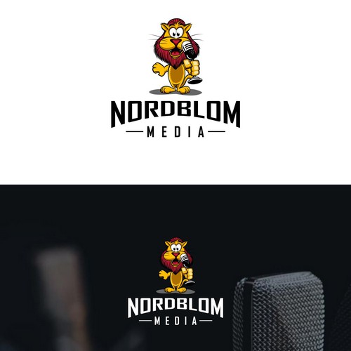 logo concept for media