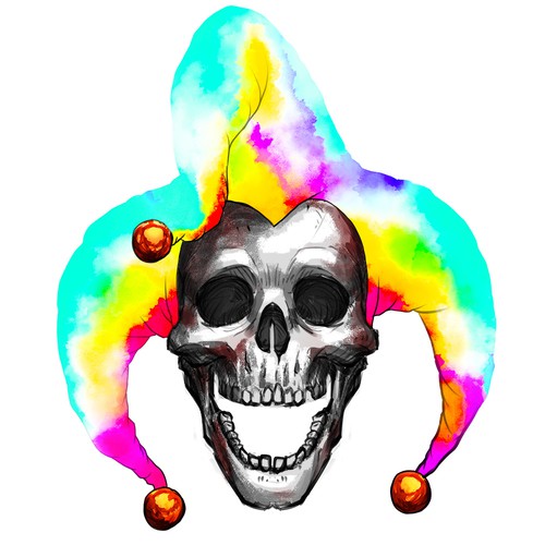 Memento Mori Skull Jester