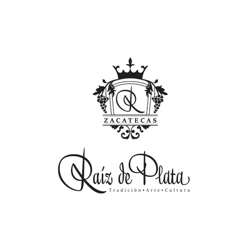 Logo concept for a wine company