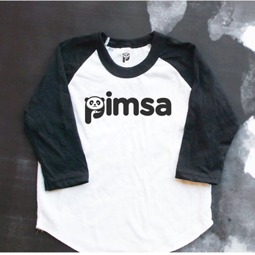 Super cute buddies, baby Panda and a Bird. For kid's clothing.