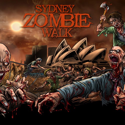 New illustration or graphics wanted for Sydney Zombie Walk