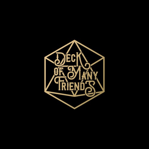 DnD Podcast Logo! "Deck of Many Friends"