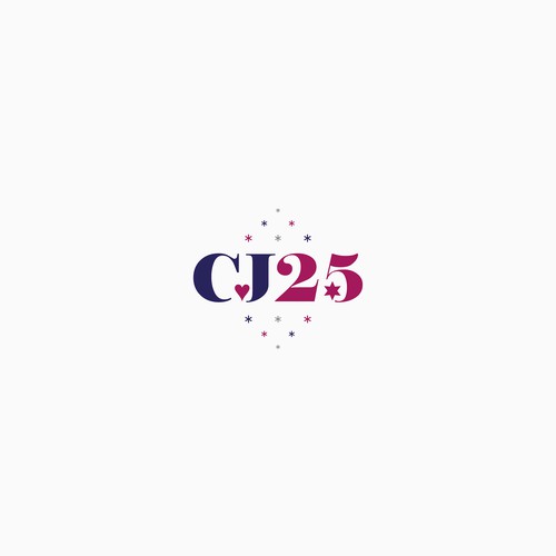 Logo for an anniversary party