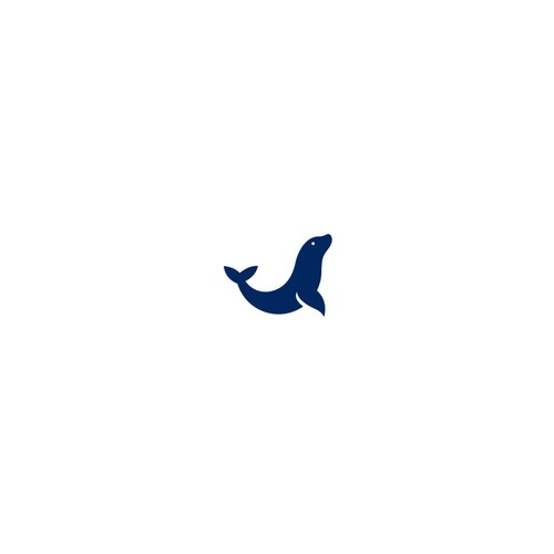 Flat sea lion logo