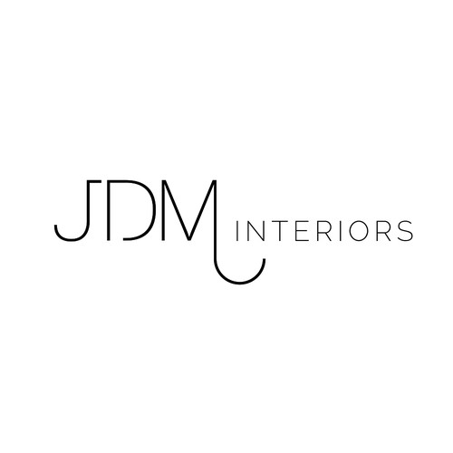 Sophisticated logo concept for interior designer