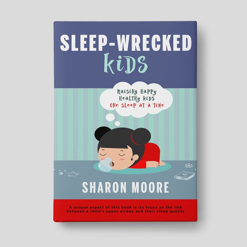 Book cover design: Parents Guide on Sleep for Children