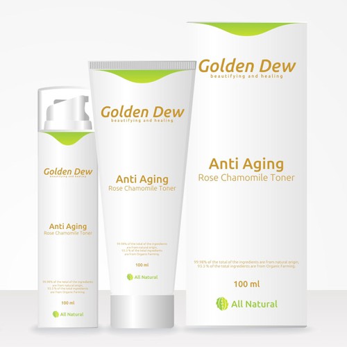 Golden Dew Product Label