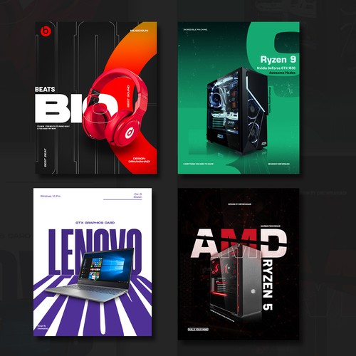 Tech poster design