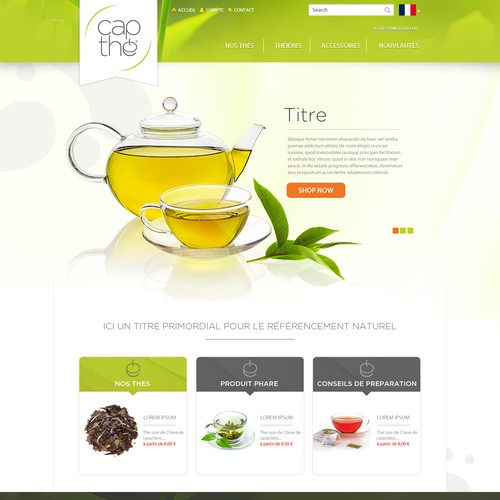 HOMEPAGE TEA DESIGN...