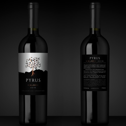 wine label