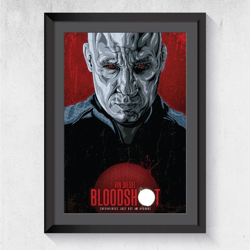 Alternative poster for a Bloodshot Movie