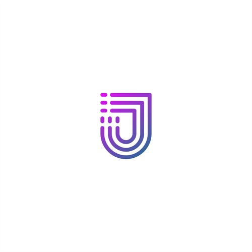 Letter J logo design