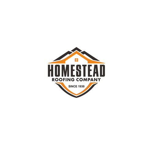 Homestead roofing logo for company