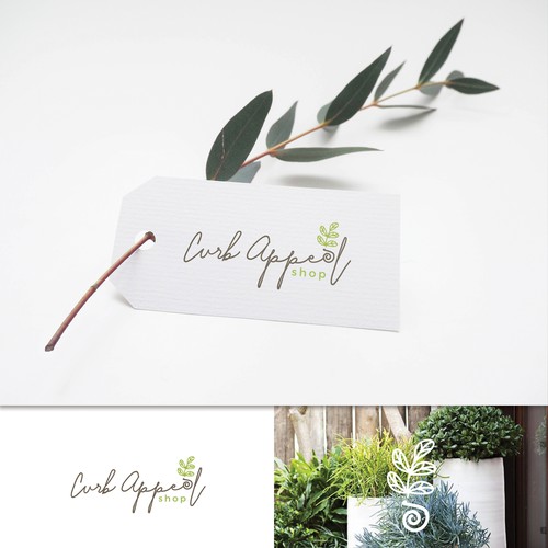 Curb Appeal shop logo design