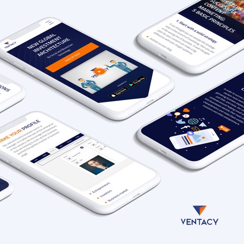 Ventacy - Social Tech Mobile First Approach