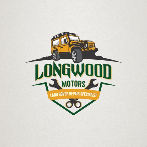 logo for land rover repair specialist