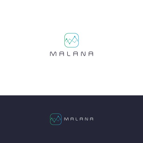 Modern logo or a Fintech company